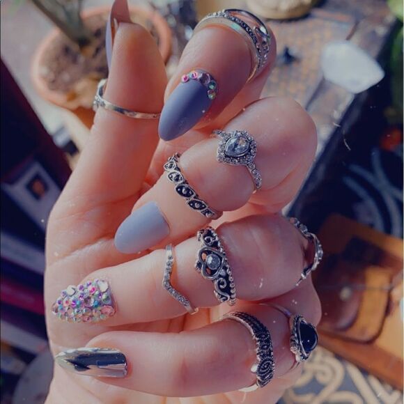 13 Piece Boho Ring Set - Picture 1 of 6